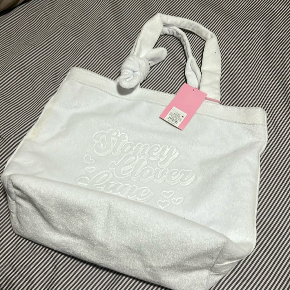 Stoney Clover Lane Terry Cloth Tote